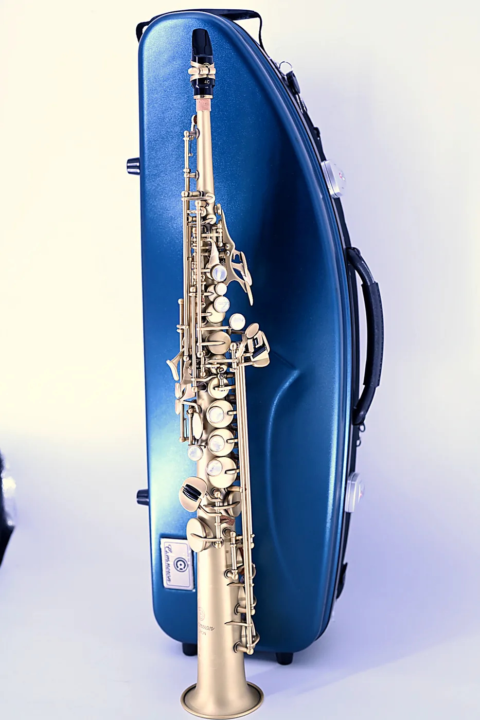 Auron Sopransaxophon, Finish Bronze Matt