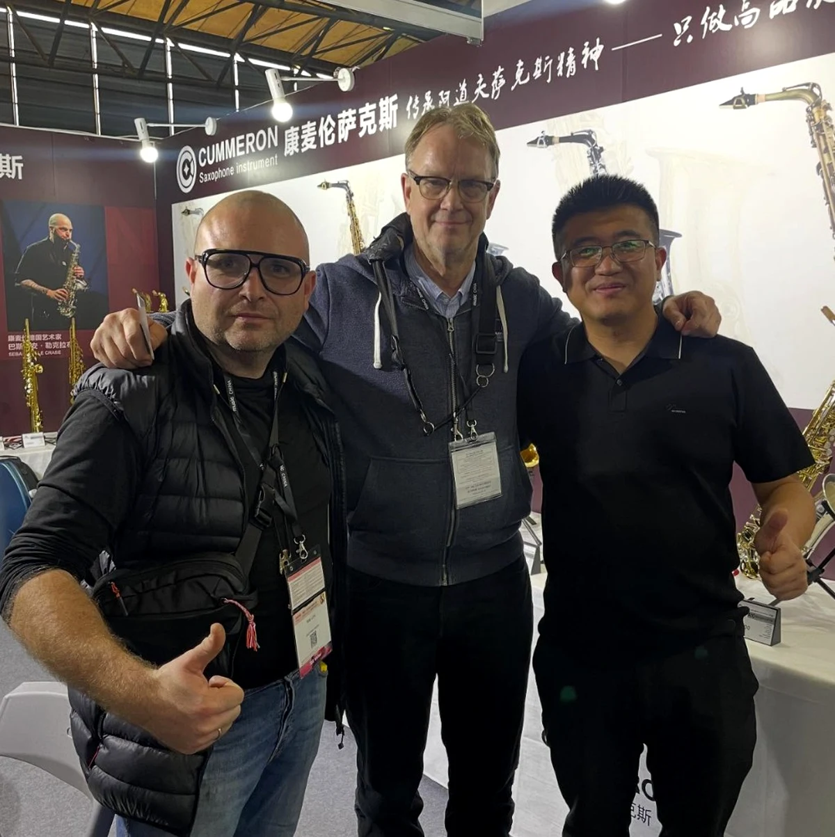 CUMMERON booth at Music China Shanghai