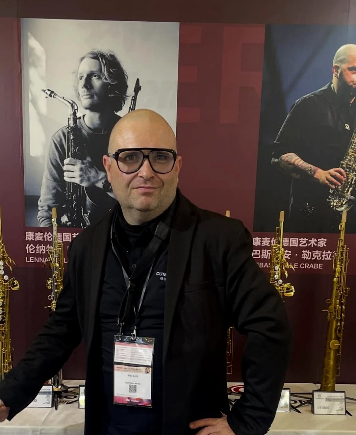 CUMMERON endorser wall at Music China Shanghai