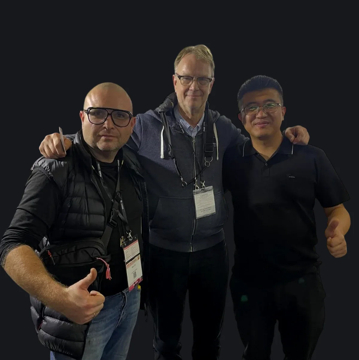 CUMMERON Team auf der Music China